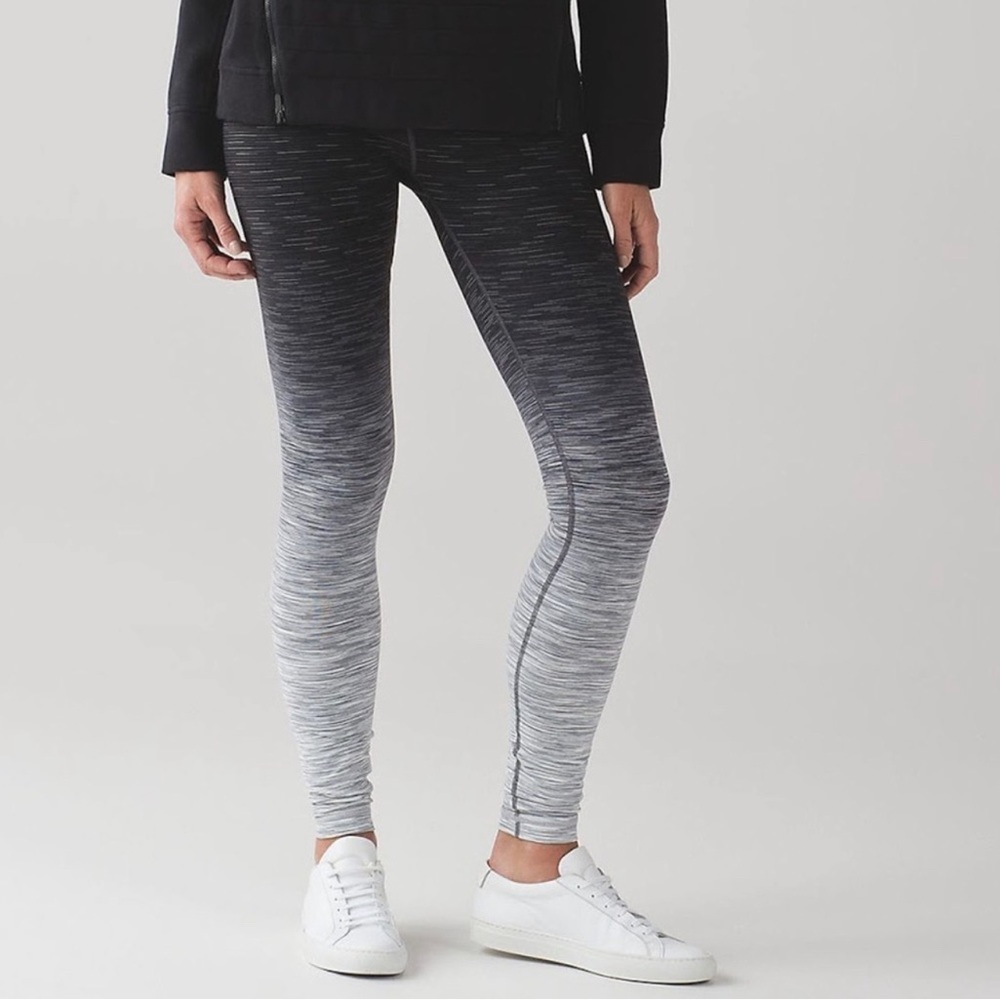 LULULEMON Wunder Under Hi-Rise Tight Ombre Melange Space Dye Leggings 6